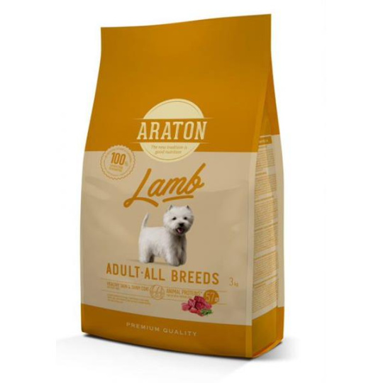 ARATON dog adult lamb NEW 3 kg