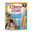 Pamlsok Inaba Churu Rolls dog Kura so syrom 8 ks 96 g