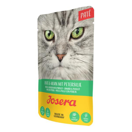 Josera kapsička Cat Paté Ente&Huhn mi Petersilie 85 g