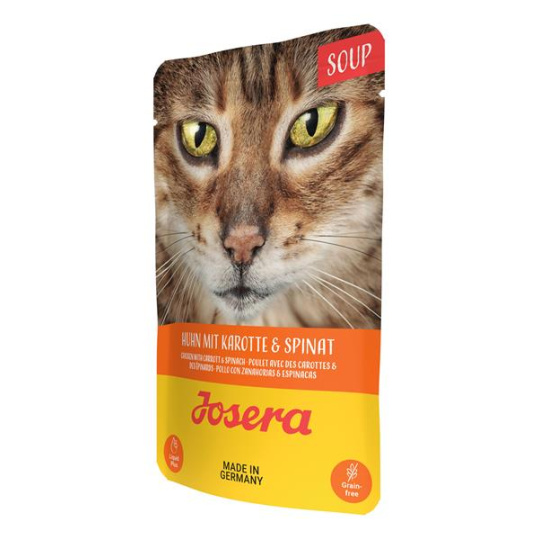 Josera kapsička Cat Soup Huhn mit Karotte&Spinat 70 g