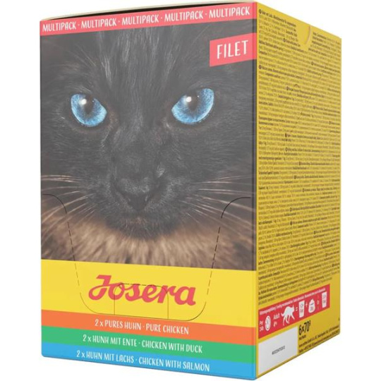 Josera kapsička Cat Multipack Filet GF 6x70 g