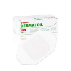 Náplast Dermafoil 6x7cm transparentní 100ks