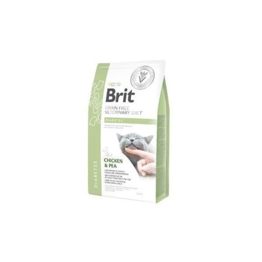 Brit Veterinary Diets GF cat Diabetes 2 kg