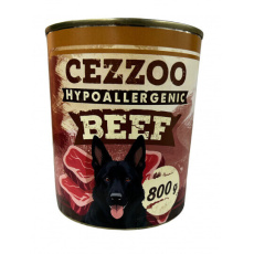 CEZZOO Hypoallergenic Beef 800g  7 + 1 zdarma