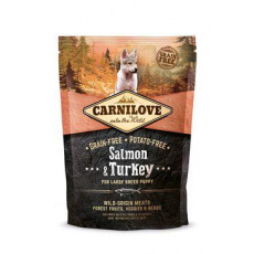 Carnilove Dog Salmon & Turkey for LB Puppies 1,5kg