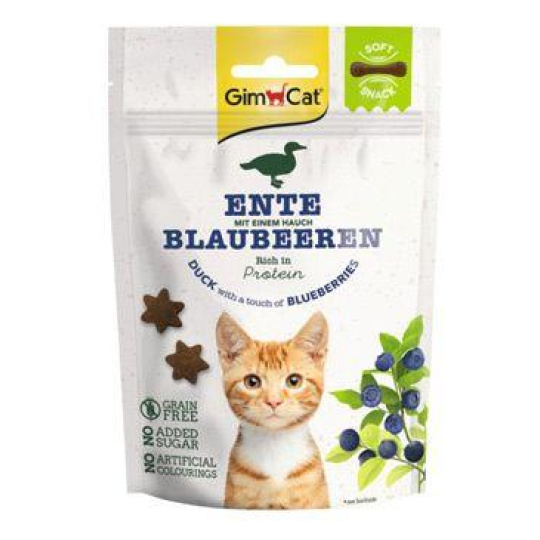 Gimcat Soft Snacks Kachna s borůvkami 60g