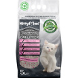 KITTYMAX hrudkující, bezprašný bílý bentonit BABY POWDER  5 l