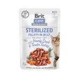 Brit Care cat Kapsička Sterilized Fillets in Jelly with Hearty Duck & Tender Turkey 24 x 85 g