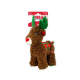 Hračka Kong Dog Holiday Sherps™ Reindeer s pískatkom, polyester, M