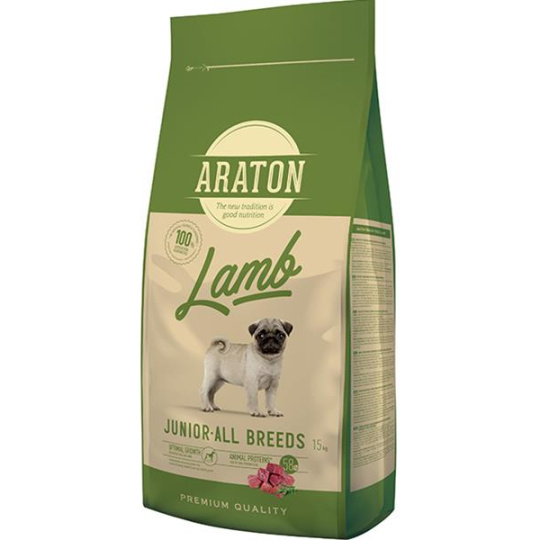 ARATON dog junior lamb 15+1 kg