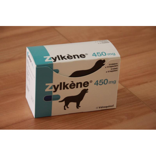 Zylkéne 450 mg  10 x 10 cps.