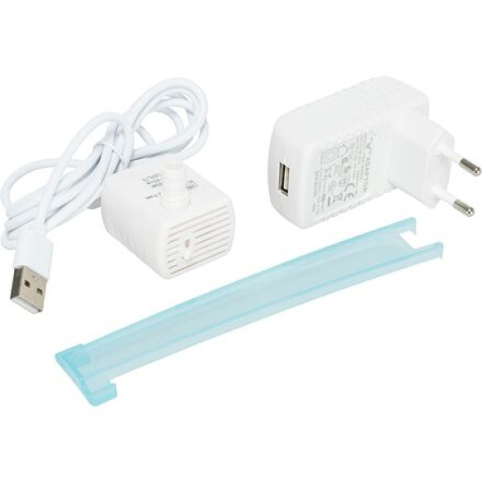 Pumpa a síťový adaptér s USB k #24464 (RP 2,90 Kč)