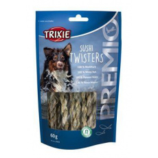 Trixie Premio SUSHI TWISTERS rybí copánky 60g TR