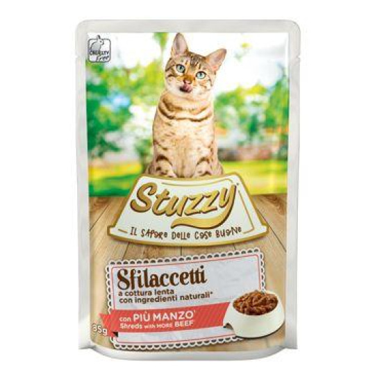 Stuzzy Cat kapsa Adult hovězí 85g