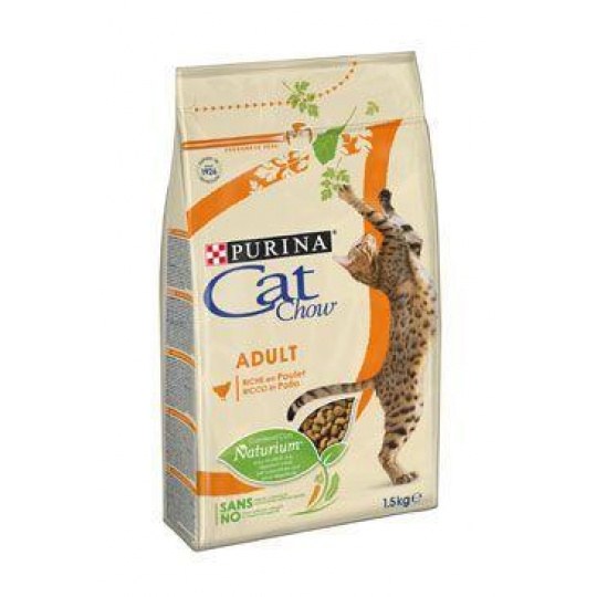 Purina Cat Chow - kuře,krůta 1,5kg