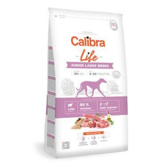 Calibra Dog Life Junior Large Breed Lamb 2,5kg