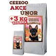 CEZZOO Premium Dog Puppy & Junior 15kg  + 3kg