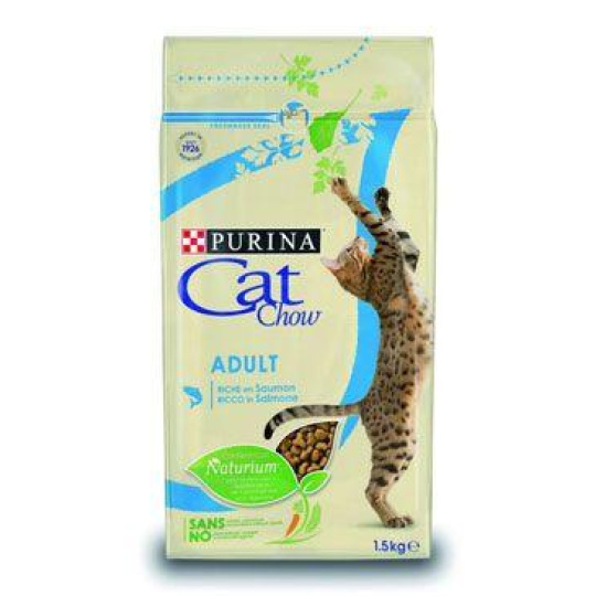 Purina Cat Chow - tuňák,losos 1,5kg