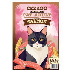 CEZZOO Premium Cat Adult Salmon 3kg