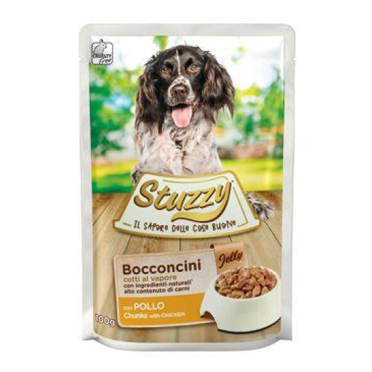 Stuzzy Dog kapsa Adult kousky kuřecího 100g