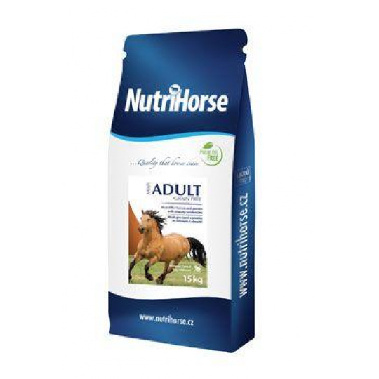 Nutri Horse Müsli Adult Grain Free pro koně 15kg