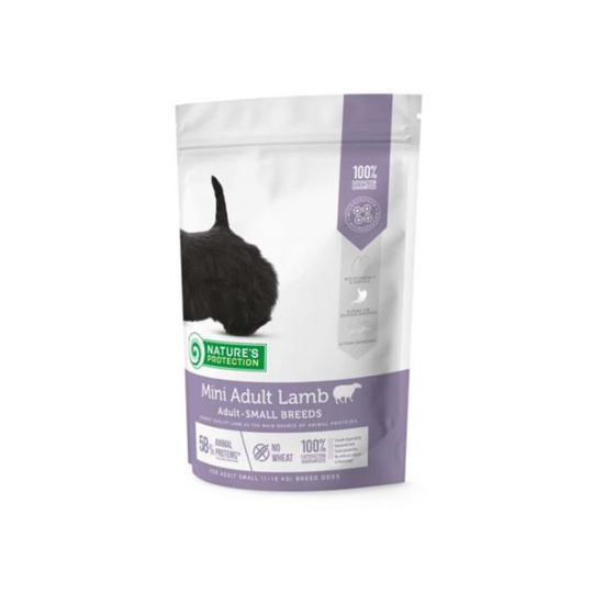 Natures P dog adult mini lamb 500 g