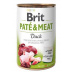 Brit Dog konz Paté & Meat Duck 400g