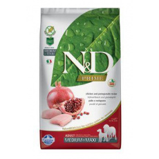 N&D PRIME DOG Adult M/L Chicken & Pomegranate 2,5kg