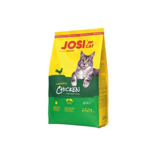 JosiCat Cat Crunchy Chicken 0,65 kg 