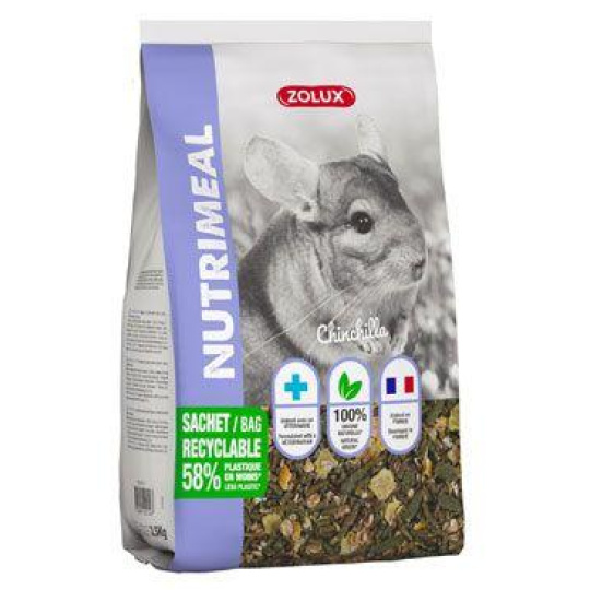 Krmivo pro činčily NUTRIMEAL 2,5kg Zolux