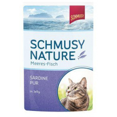 Schmusy Cat kapsa Fish sardinky v želé 100g