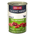 GRANCARNO Adult - hovězí, kachní srdce  400g