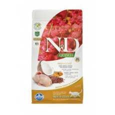 N&D Quinoa CAT Skin & Coat Quail & Coconut 1,5kg