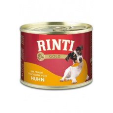 Rinti Dog Gold konzerva kuře 185g